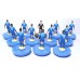 Subbuteo Andrew Table soccer AC Milan 2020-21 3rd kit on Classic Hasbro Bases